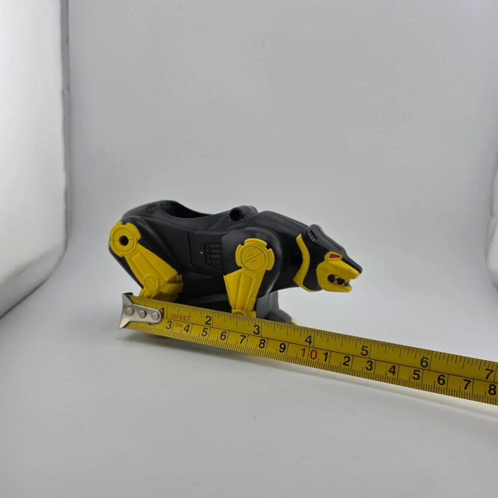 Power Rangers Yellow Ranger Bear Zord McDonalds Happy Meal‎ Toy 1995